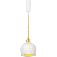 Load image into Gallery viewer, White Shade Track Pendant Lighting Wire Custom Adjustable Cord Modern Design for Kitchen Farmhouse