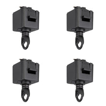 Load image into Gallery viewer, Set of Four Track Adapter with Hook Light Fitting Track Accessories DIY Track Rail Components Parts