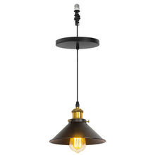Load image into Gallery viewer, Ceiling Spotlight Conversion Metal Pendant Light E26 Base Connector Adjusted Height Droplight Conversion Kit For E26 Ceiling Lamp