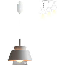 Load image into Gallery viewer, Adjustable Height Light  Retractable Track Mount Pendant Light Decorate for Kitchen Customizable