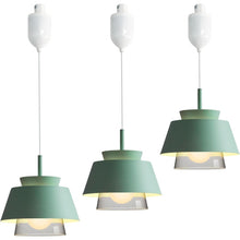 Load image into Gallery viewer, Adjustable Height Light  Retractable Track Mount Pendant Light Decorate for Kitchen Customizable