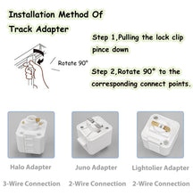 Load image into Gallery viewer, Adjustable Height Light  Retractable Track Mount Pendant Light Decorate for Kitchen Customizable