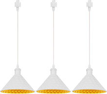 Load image into Gallery viewer, Black, Green Or White Modern Track Pendant Light Adjustable Or Fix Length For Kitchen Shop