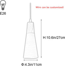 Load image into Gallery viewer, Wooden Socket Pendant Light Track Light Pendants  Decoratefor  Pendant Lights for Kitchen