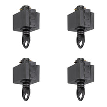 Load image into Gallery viewer, Set of Four Track Adapter with Hook Light Fitting Track Accessories DIY Track Rail Components Parts