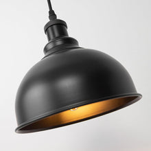 Load image into Gallery viewer, Adjustable Height Track Pendant Lighting Black Lamp Industrial Vintage With Remote Control