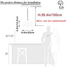 Load image into Gallery viewer, Restaurant Retro ,  Mounted Customizable for Kitchen Island Dining Table,