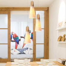 Load image into Gallery viewer, Wooden Socket Pendant Light Track Light Pendants  Decoratefor  Pendant Lights for Kitchen