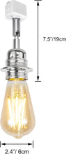 Load image into Gallery viewer, Track lighting pendants Industrial with Aluminum Holder Silver 1-Light Heads for Kitchen Restaurant