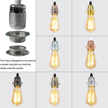 Load image into Gallery viewer, Track lighting pendants Industrial with Aluminum Holder Silver 1-Light Heads for Kitchen Restaurant