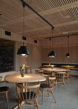 Load image into Gallery viewer, Adjustable Height Light  Retractable Track Mount Pendant Light Decorate for Kitchen Customizable