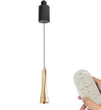 Load image into Gallery viewer, 1-Light Track Pendant Light Remote Control with Dimmable Smart Led Light Adjustable Length for Decor