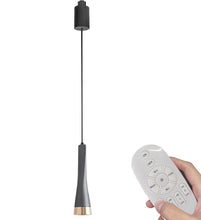 Load image into Gallery viewer, 1-Light Track Pendant Light Remote Control with Dimmable Smart Led Light Adjustable Length for Decor