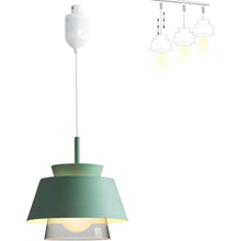 Load image into Gallery viewer, Adjustable Height Light  Retractable Track Mount Pendant Light Decorate for Kitchen Customizable