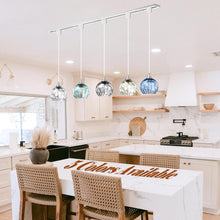 Load image into Gallery viewer, Track Lighting Pendants Modern Glass Globe Decorative Track Lighting Fixture For Kitchen Hallway