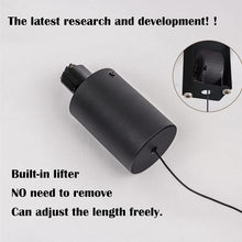 Load image into Gallery viewer, Adjusted Levitate Metal Mini Track Light Retractable Lift Dimmable Remote Control Smart Light 3pcs