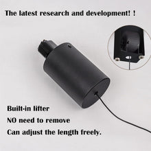 Load image into Gallery viewer, Adjustable 3-Lights Track Pendant Light by Remote Control with Stepless Dimming Indoor Island Light