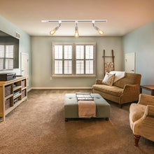 Load image into Gallery viewer, Track lighting pendants Industrial with Aluminum Holder Silver 1-Light Heads for Kitchen Restaurant