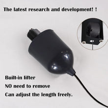 Load image into Gallery viewer, Adjustable Height Track Pendant Lighting Black Lamp Industrial Vintage With Remote Control