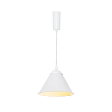 Load image into Gallery viewer, White Or Black Metal Lampshade Track Light Adjusted Cord E12 Base Modern Track Lamp Customizable