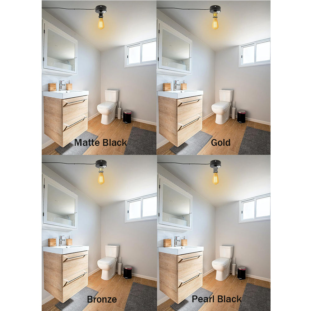 Motion Activated Ceiling Light Plug-in Industrial Lights Adjusted Delay ...