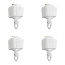 Load image into Gallery viewer, Set of Four Track Adapter with Hook Light Fitting Track Accessories DIY Track Rail Components Parts