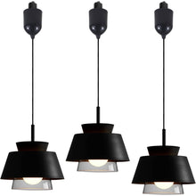 Load image into Gallery viewer, Adjustable Height Light  Retractable Track Mount Pendant Light Decorate for Kitchen Customizable