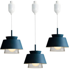 Load image into Gallery viewer, Adjustable Height Light  Retractable Track Mount Pendant Light Decorate for Kitchen Customizable