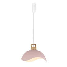 Load image into Gallery viewer, Track Pendant Light with Multi Color Iron Shade, Adjustable Length for Bedroom Home Lighting