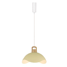 Load image into Gallery viewer, Track Pendant Light with Multi Color Iron Shade, Adjustable Length for Bedroom Home Lighting