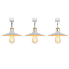 Load image into Gallery viewer, Rotatable Tilt Adjusted Track Head Light French Gold Base Metal Shade Retro Design