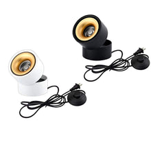 Load image into Gallery viewer, Black/White 7W LED Spotlight 3000K Warm Light 1pc
