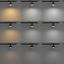 Load image into Gallery viewer, Dimmable Track Spotlight Adjustable Downlight Built-in LED with Remote
