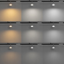 Load image into Gallery viewer, Dimmable Track Spotlight Adjustable Downlight Built-in LED with Remote
