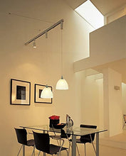 Load image into Gallery viewer, Track Pendant Lights Freely Adjustable Cord Frosted White Glass Shade