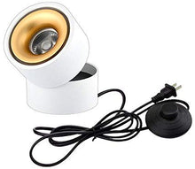 Load image into Gallery viewer, Black/White 7W LED Spotlight 3000K Warm Light 1pc