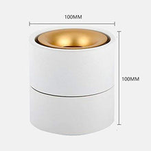 Load image into Gallery viewer, Black/White 7W LED Spotlight 3000K Warm Light 1pc