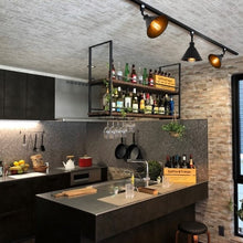 Load image into Gallery viewer, Black Track Head Light Rotatable Tilt Adjusted Accent Lighting Retro Design