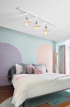 Load image into Gallery viewer, Rotatable Tilt Adjusted Track Head Light Bright Nickel Base Metal Shade Retro Design