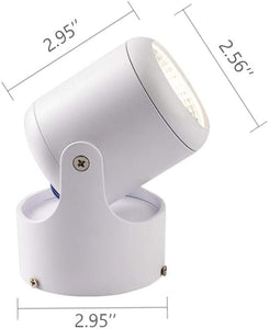Mini Accent Uplight,foot switch( White)