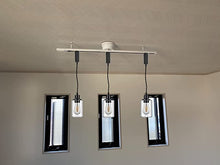Load image into Gallery viewer, Track Pendant Lights Freely Adjustable Cord Clear Glass Shade