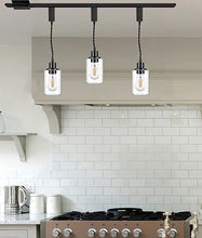 Load image into Gallery viewer, Track Pendant Lights Freely Adjustable Cord Clear Glass Shade
