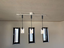 Load image into Gallery viewer, Track Pendant Lights Freely Adjustable Cord Clear Glass Shade