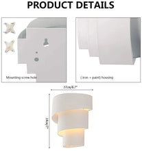 Load image into Gallery viewer, Rechargeable Battery Mini LED Wall Sconce Iron Shade with Remote Control