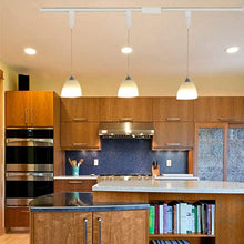 Load image into Gallery viewer, Track Pendant Lights Freely Adjustable Cord Frosted White Glass Shade