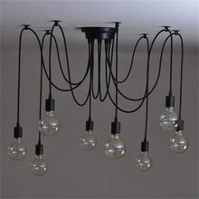 Load image into Gallery viewer, 8-Heads Light Vintage Pendant Lights Home Fixtures Chandeliers Lighting