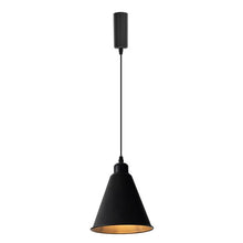 Load image into Gallery viewer, Track Pendant Lights Freely Adjustable Cord Black Cone Shade