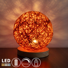 Load image into Gallery viewer, Cordless Battery Table Lamp Dimmable LED Night Light with Remote
