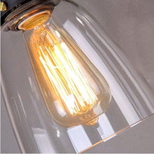 Load image into Gallery viewer, 5.5&quot; Fixture Replacement Glass Shades Light Socket Bulb Guard