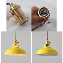 Load image into Gallery viewer, Plug-in Swag Handing Pendant Lights with Dimmer Switch Cord